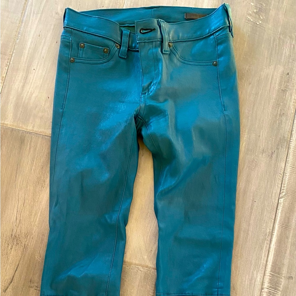 Rag and Bone lamb leather pants